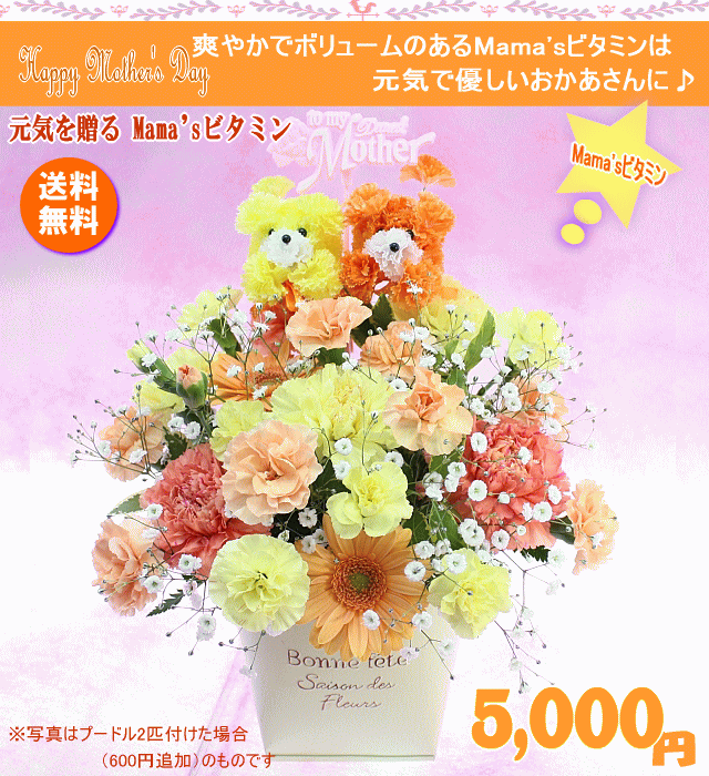 2012母の日★Mama'sビタミンアレンジ