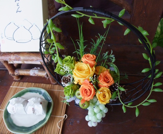 敬老の日のお花