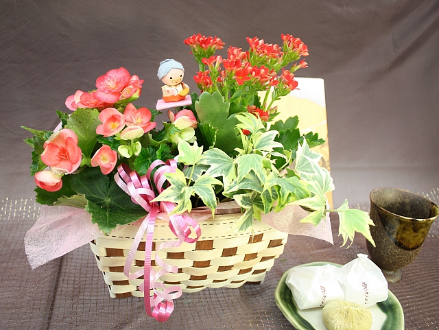 敬老の日のお花